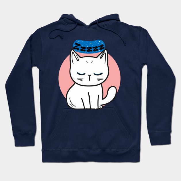 Snooze Kitty Hoodie by QUOT-s